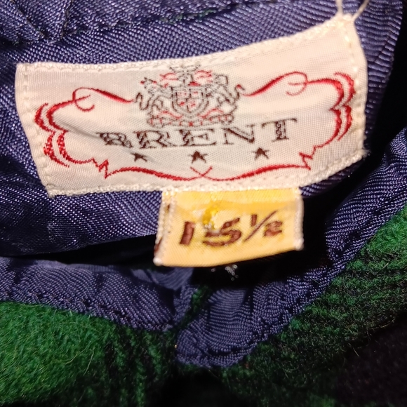 1940s Brent Green Flannel Shirt Vintage 40s Button Up - Picture 3 of 5